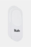 UCLA Set doua perechi de sosete din bumbac, unisex,  Alb, CARLSBAD
