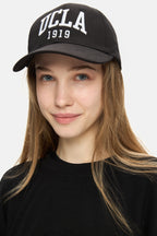 UCLA Sapca Unisex, ajustabila si imprimeu cu logo, Negru, BALLARD