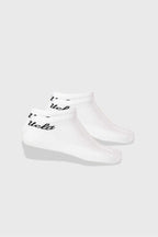 UCLA Set doua perechi de sosete din bumbac, unisex,  Alb, ADELITA