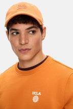 UCLA Sapca Unisex, ajustabila si imprimeu cu logo, Portocaliu, FORTUNO