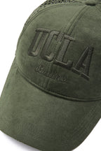 UCLA Sapca Unisex, ajustabila si imprimeu cu logo, Verde, TOMISIN