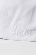 UCLA Sapca Unisex, ajustabila si imprimeu cu logo, Alb, PASEDENA