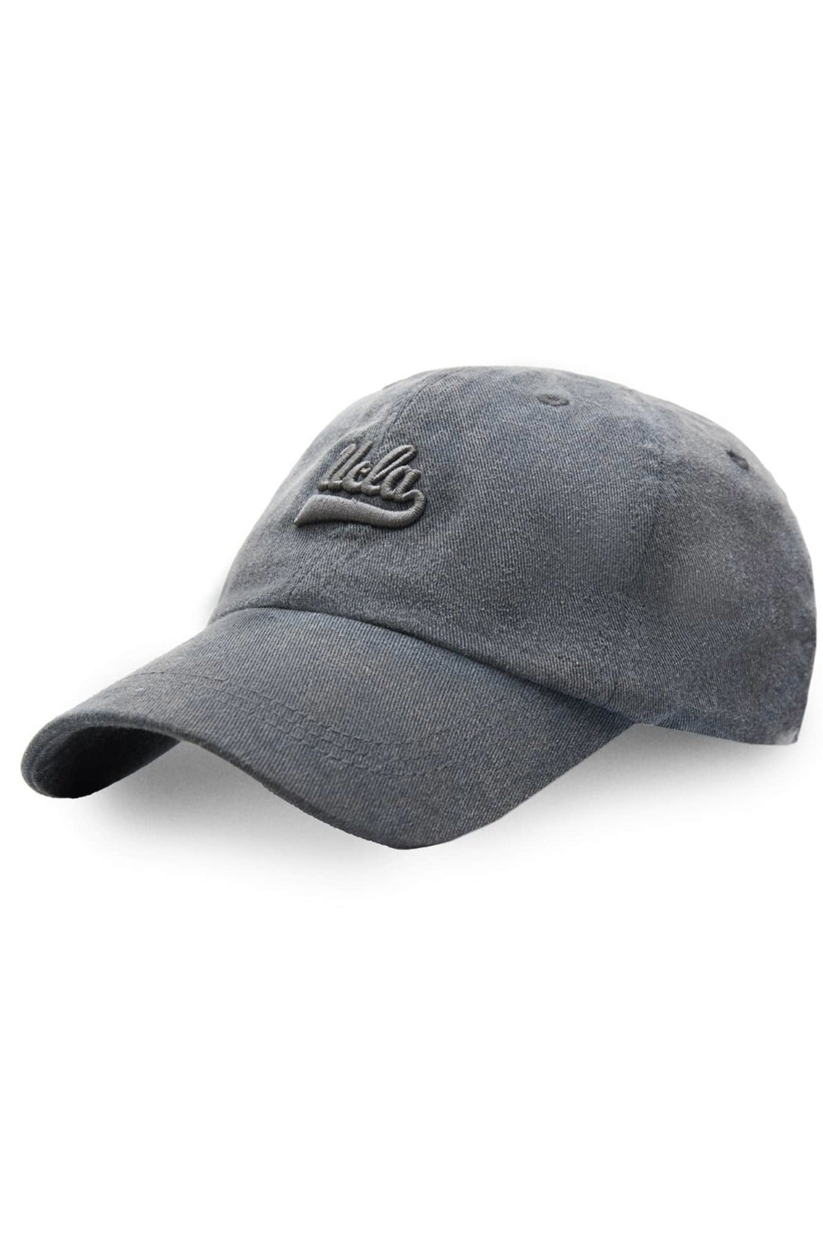 UCLA Sapca Unisex, ajustabila si imprimeu cu logo, Gri, FORTUNO