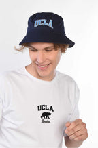 UCLA Sapca Unisex, ajustabila si imprimeu cu logo, Bleumarin, CARSON