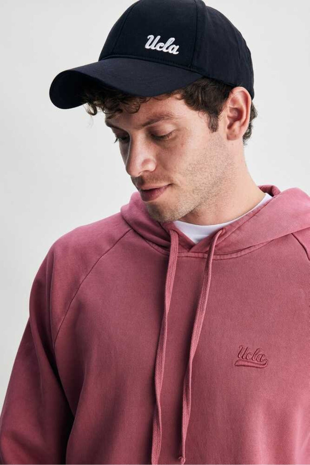 UCLA Sapca Unisex, ajustabila si imprimeu cu logo, Negru, JENNER