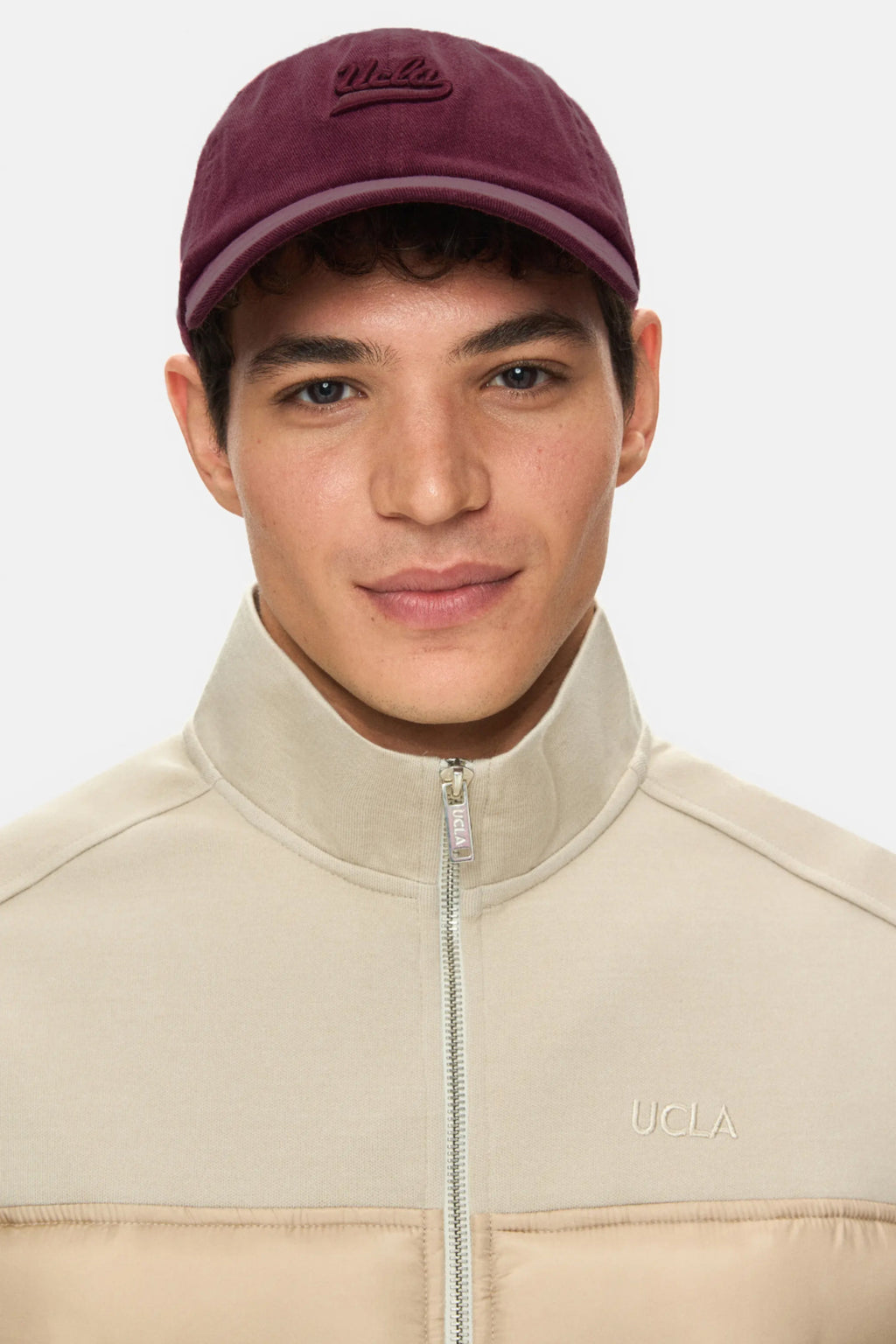 UCLA Sapca Unisex, ajustabila si imprimeu cu logo, Gri, FORTUNO