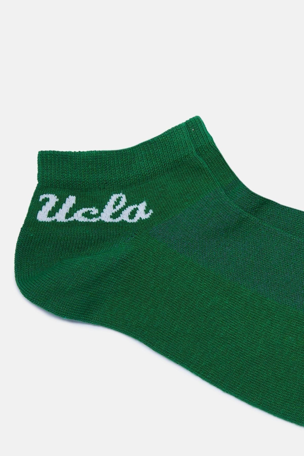 UCLA Set doua perechi de sosete din bumbac, unisex,  Verde, ADELITA 2'Lİ
