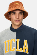 UCLA Sapca Unisex, ajustabila si imprimeu cu logo, Maro, CARRIE