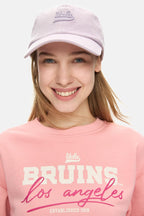 UCLA Sapca Unisex, ajustabila si imprimeu cu logo, Mov deschis, FORTUNO