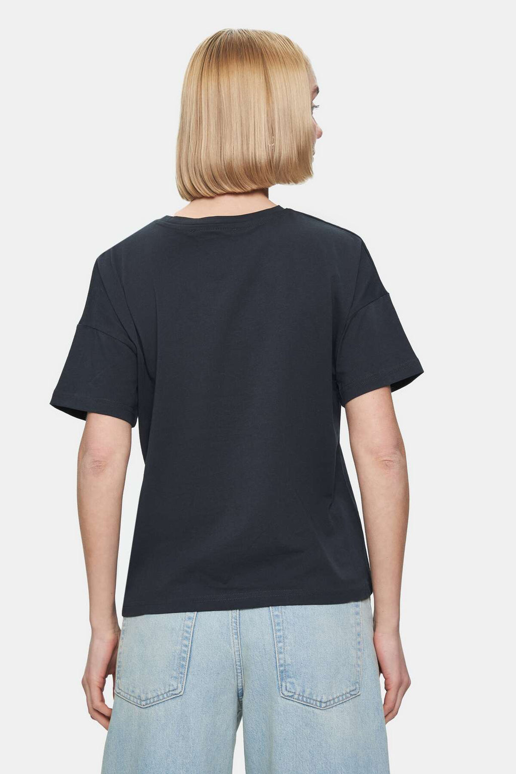 UCLA Tricou cu decolteu la baza gatului, imprimeu cu logo, regular fit, Gri, AVALON
