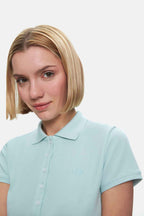 UCLA Tricou cu decolteu la baza gatului, imprimeu cu logo, regular fit, Verde, SHAVER