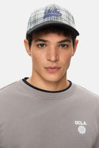 UCLA Sapca Unisex, ajustabila si imprimeu cu logo, Alb, JERMAINE