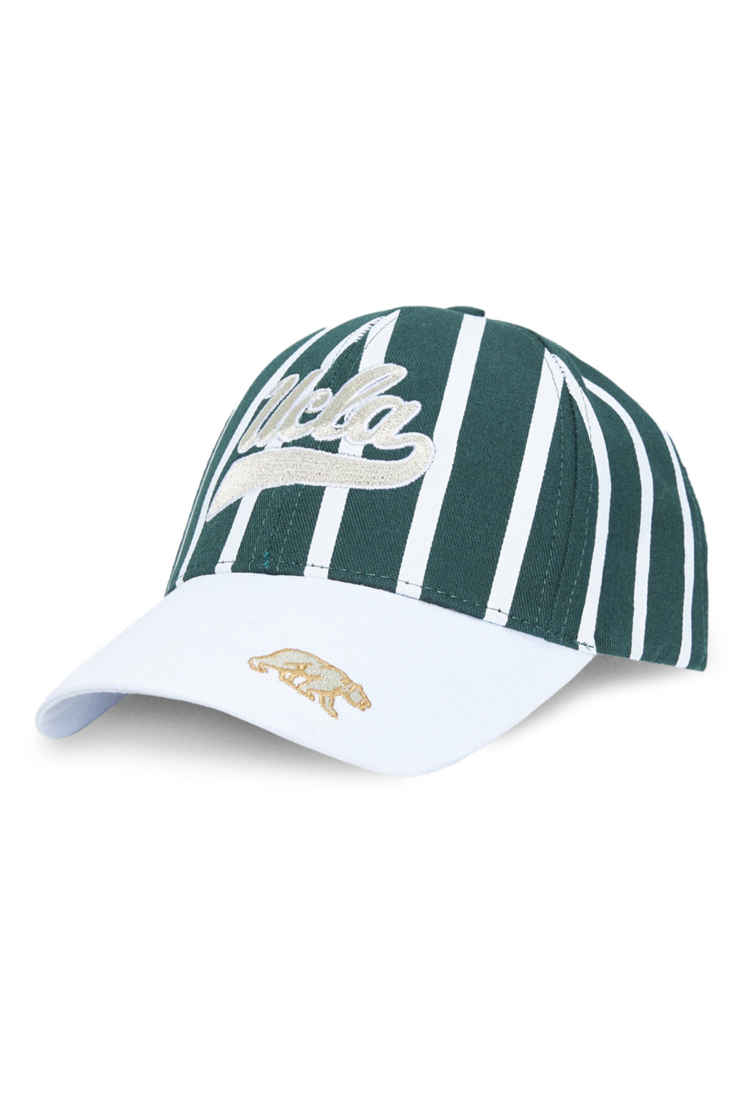 UCLA Sapca Unisex, ajustabila si imprimeu cu logo, Verde, CHET