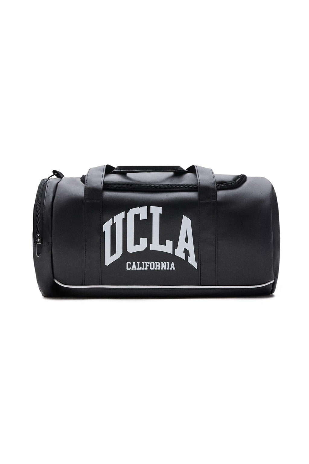UCLA Geanta de mana, imprimeu cu logo, Negru, TRACY