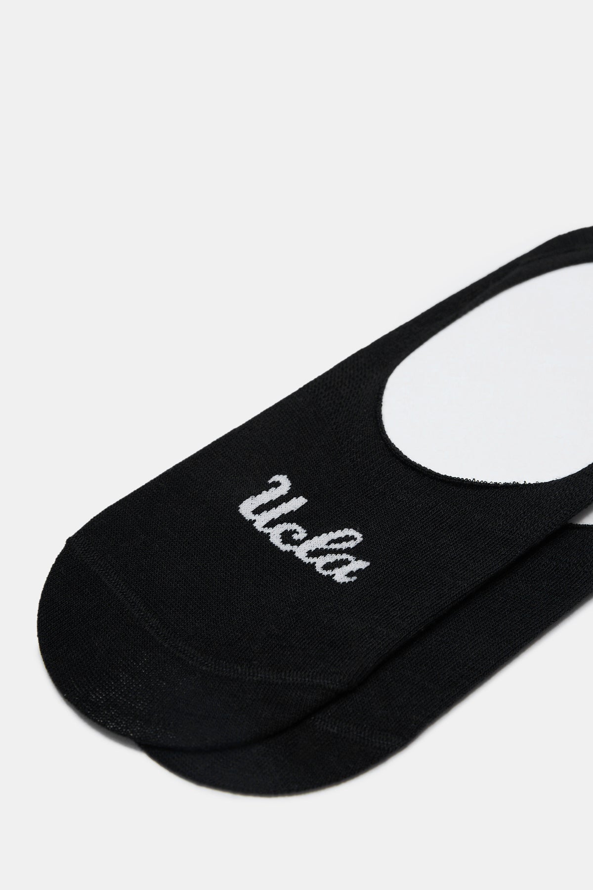 UCLA Set doua perechi de sosete din bumbac, unisex,  Negru, CARLSBAD