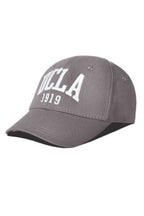 UCLA Sapca Unisex, ajustabila si imprimeu cu logo, Gri inchis, BALLARD