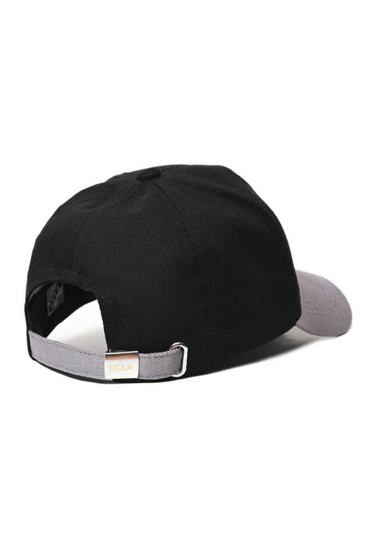 UCLA Sapca Unisex, ajustabila si imprimeu cu logo, Negru, HUNTIN
