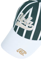 UCLA Sapca Unisex, ajustabila si imprimeu cu logo, Verde, CHET