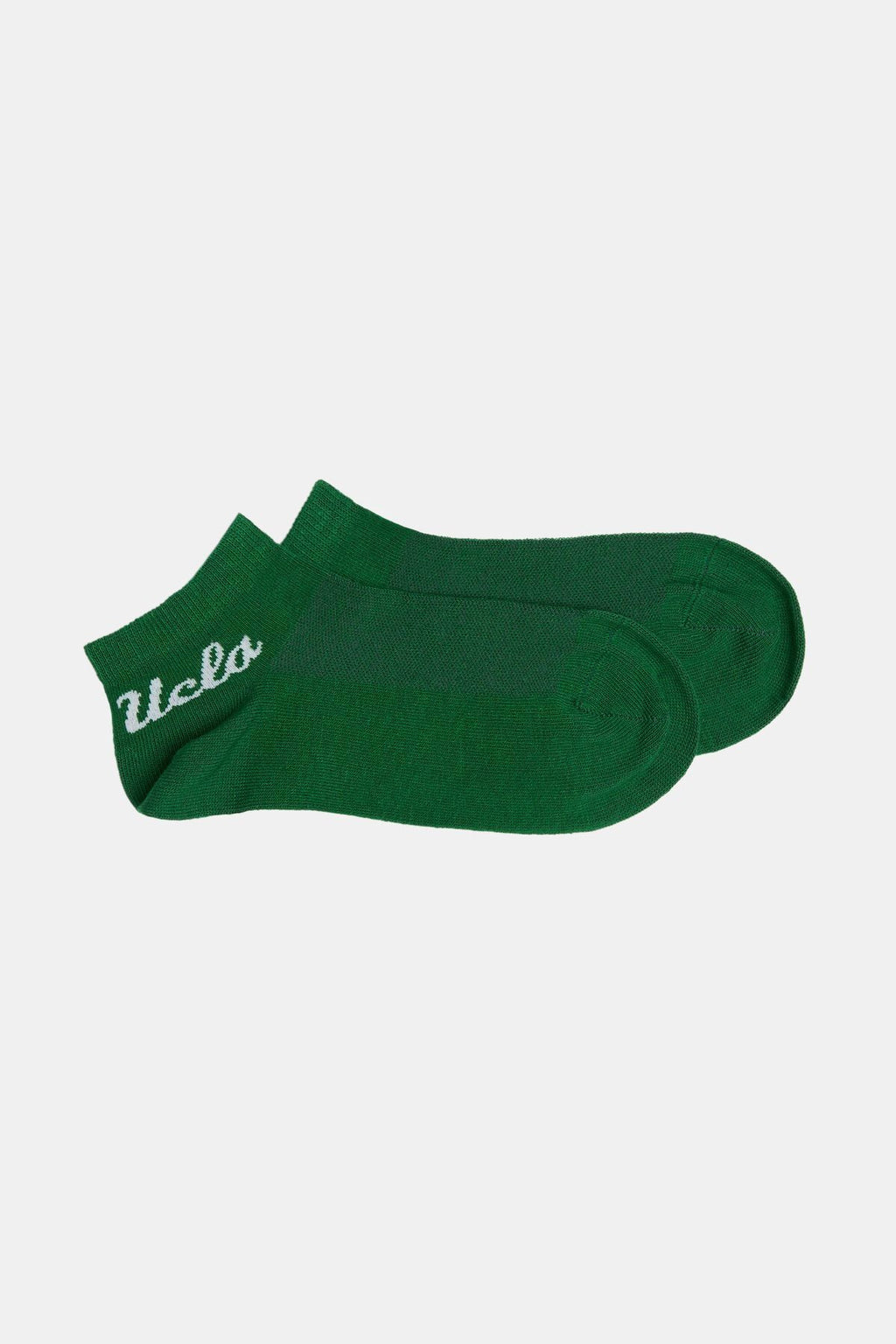 UCLA Set doua perechi de sosete din bumbac, unisex,  Verde, ADELITA 2'Lİ