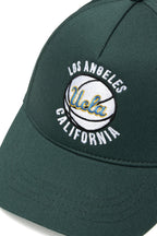 UCLA Sapca Unisex, ajustabila si imprimeu cu logo, Verde, JAMUL