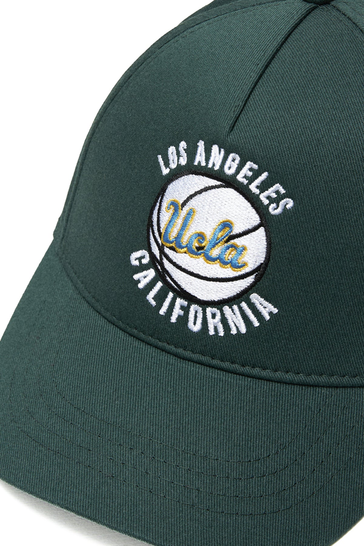 UCLA Sapca Unisex, ajustabila si imprimeu cu logo, Verde, JAMUL