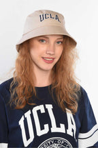 UCLA Sapca Unisex, ajustabila si imprimeu cu logo, Bej, CARSON