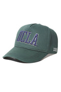 UCLA Sapca Unisex, ajustabila si imprimeu cu logo, Verde, RANCH