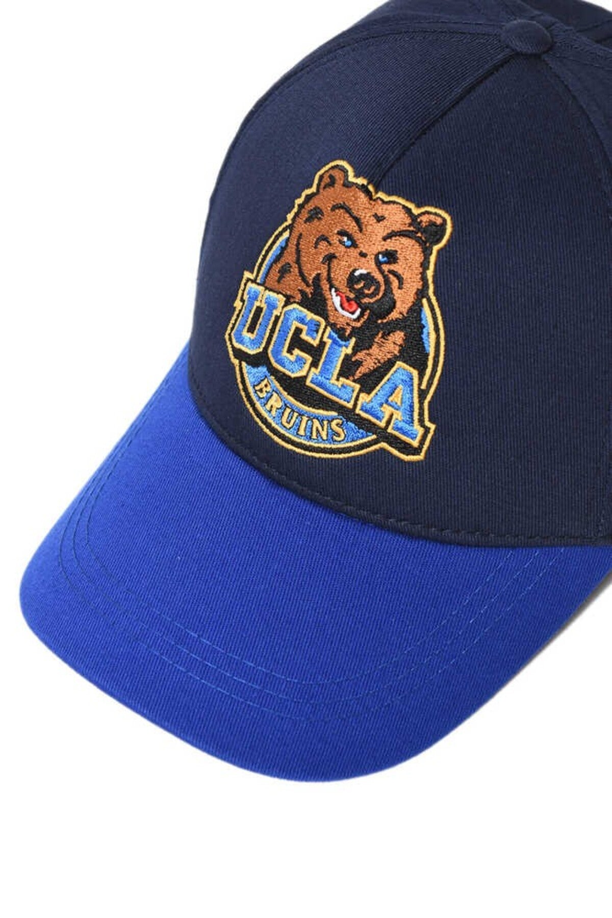 UCLA Sapca Unisex, ajustabila si imprimeu cu logo, Bleumarin, HUNTIN