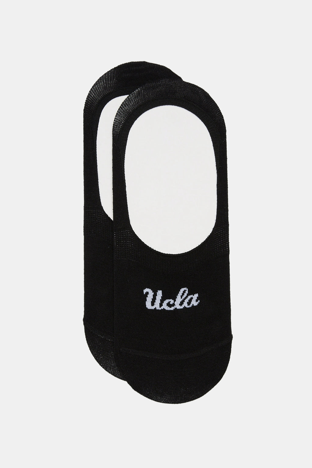 UCLA Set doua perechi de sosete din bumbac, unisex,  Negru, CARLSBAD