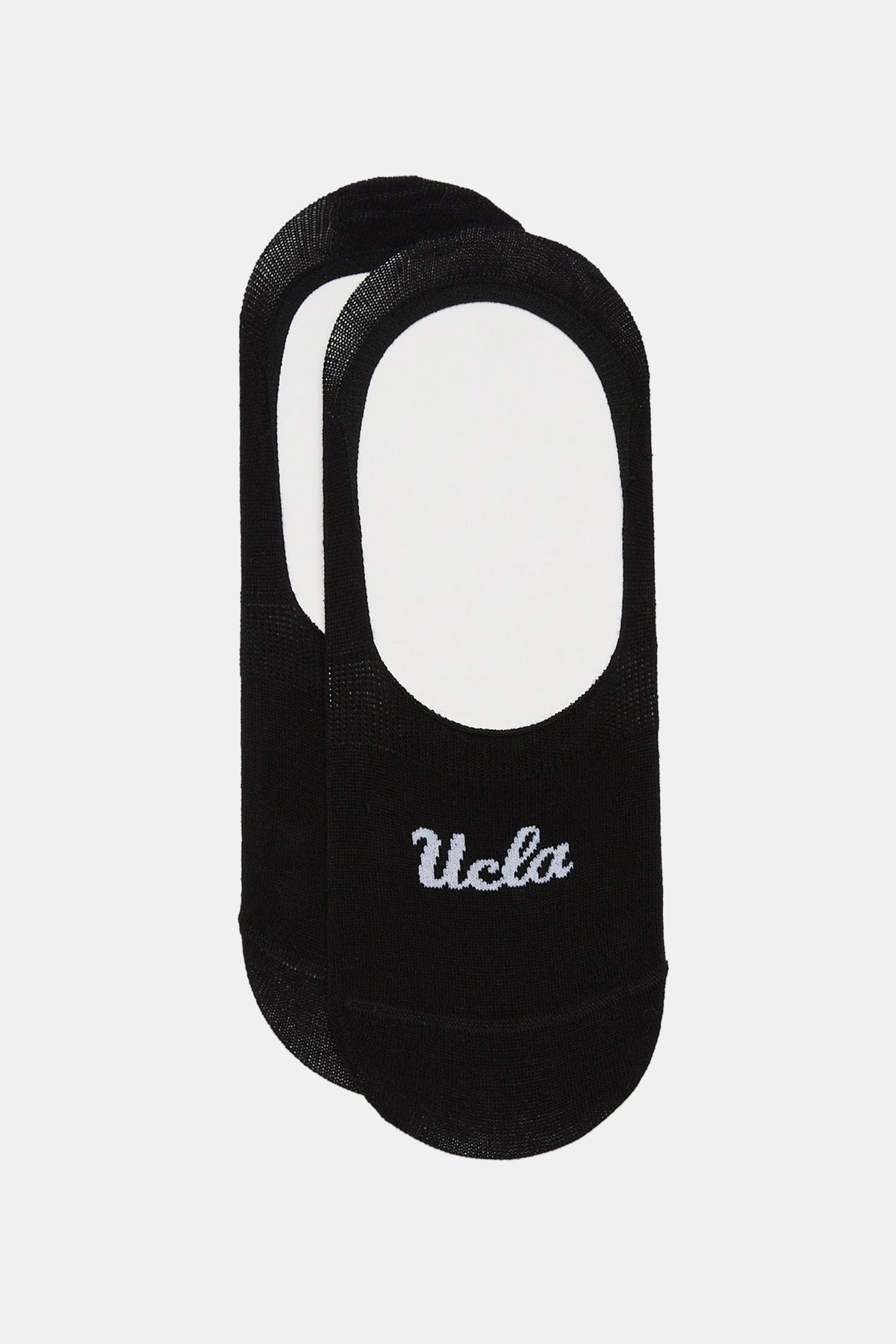 UCLA Set doua perechi de sosete din bumbac, unisex,  Negru, CARLSBAD