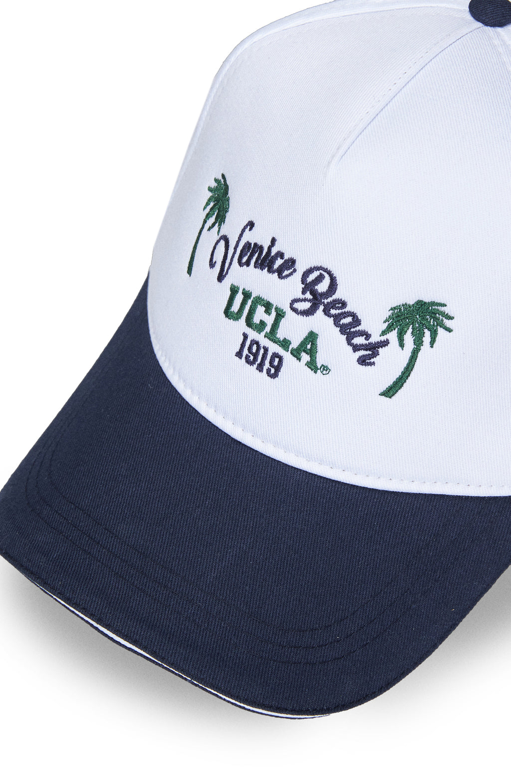 UCLA Sapca Unisex, ajustabila si imprimeu cu logo, Alb, CAIRO