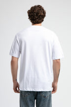 Ecko Unltd. Tricou cu decolteu la baza gatului, imprimeu cu logo, Alb, ASTORIA