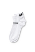UCLA Set trei perechi de sosete din bumbac, unisex,  Alb, BRENNUS