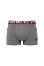 Ecko Unltd. Set 2 perechi de boxeri colorati, banda elastica cu logo, Negru-Gri