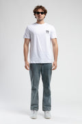 Ecko Unltd. Tricou cu decolteu la baza gatului si imprimeu cu logo