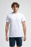 Ecko Unltd. Tricou cu decolteu la baza gatului si imprimeu cu logo