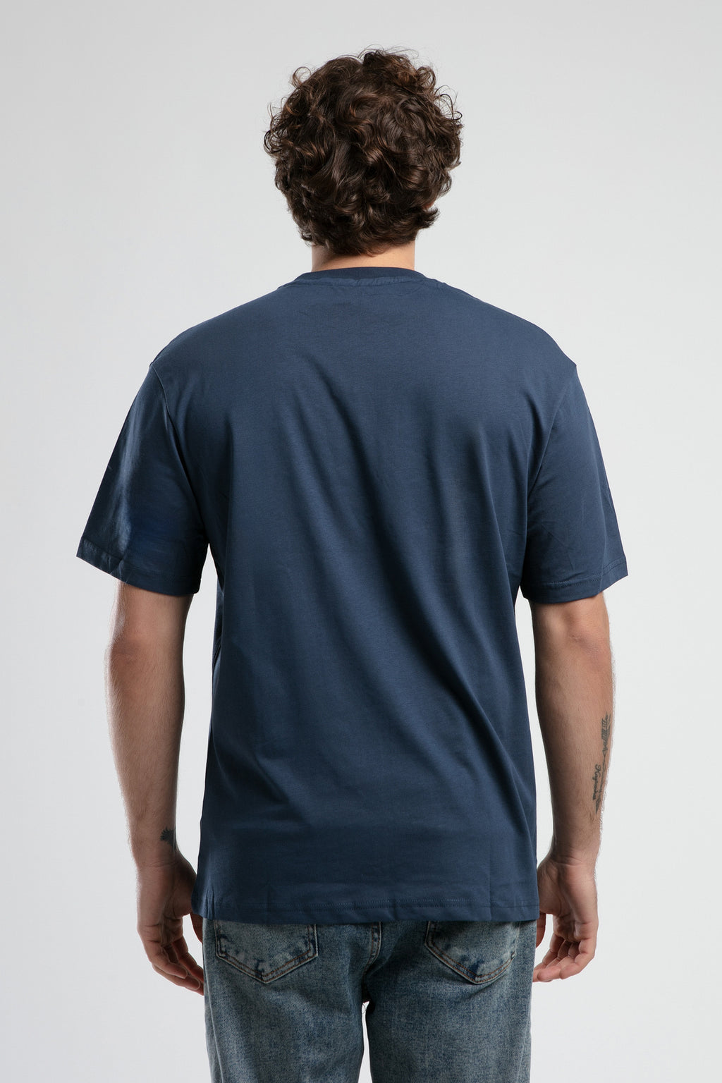 Ecko Unltd. Tricou cu decolteu la baza gatului si imprimeu cu logo
