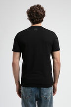 Ecko Unltd. Tricou cu decolteu la baza gatului si imprimeu cu logo
