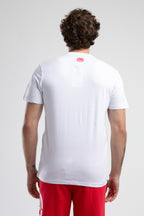 Ecko Unltd. Tricou cu decolteu la baza gatului si imprimeu cu logo