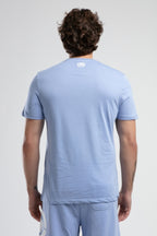 Ecko Unltd. Tricou cu decolteu la baza gatului si imprimeu cu logo