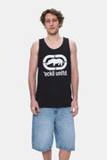 Ecko Unltd. Tricou cu decolteu la baza gatului si imprimeu cu logo