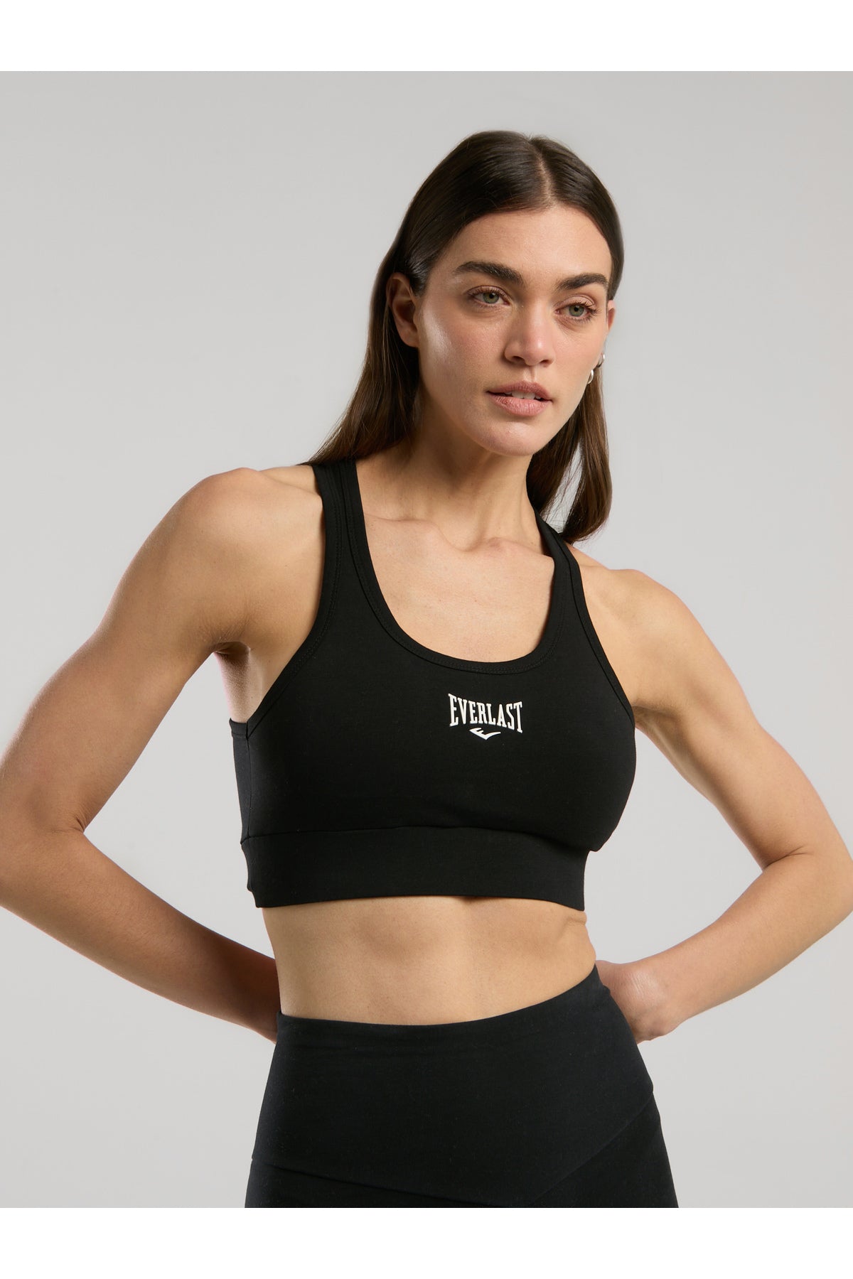 Everlast Bustiera pentru atrenament, cu sustinere si imprimeu cu logo