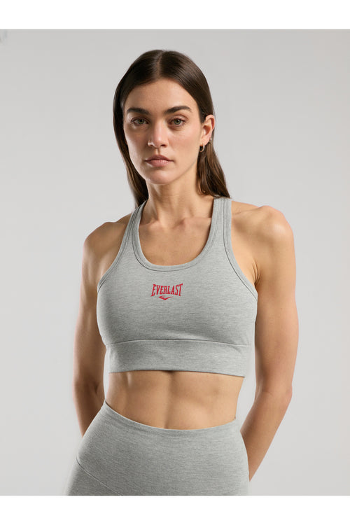 Everlast Bustiera pentru atrenament, cu sustinere si imprimeu cu logo