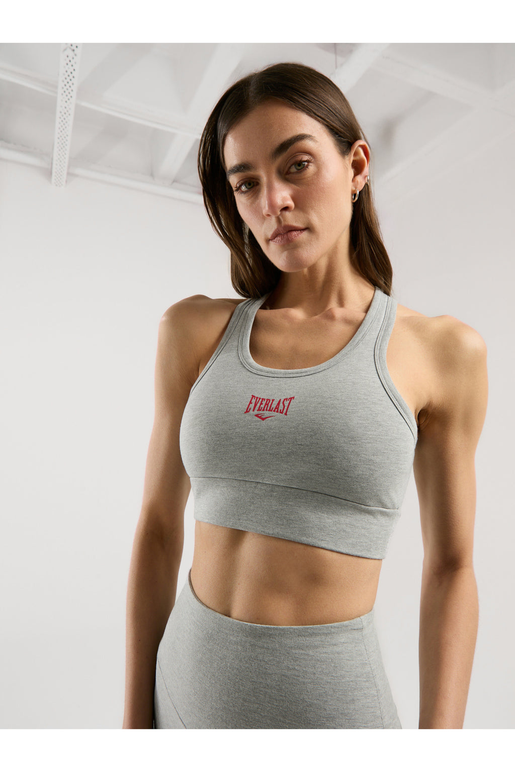 Everlast Bustiera pentru atrenament, cu sustinere si imprimeu cu logo