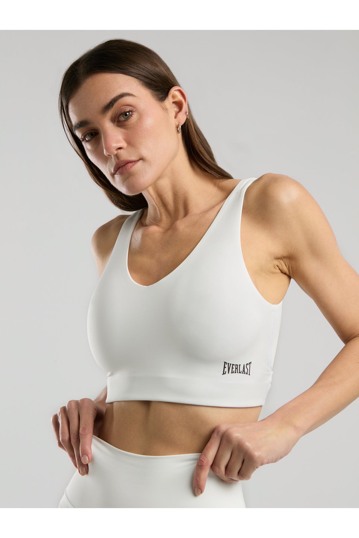 Everlast Bustiera pentru atrenament, cu sustinere si imprimeu cu logo