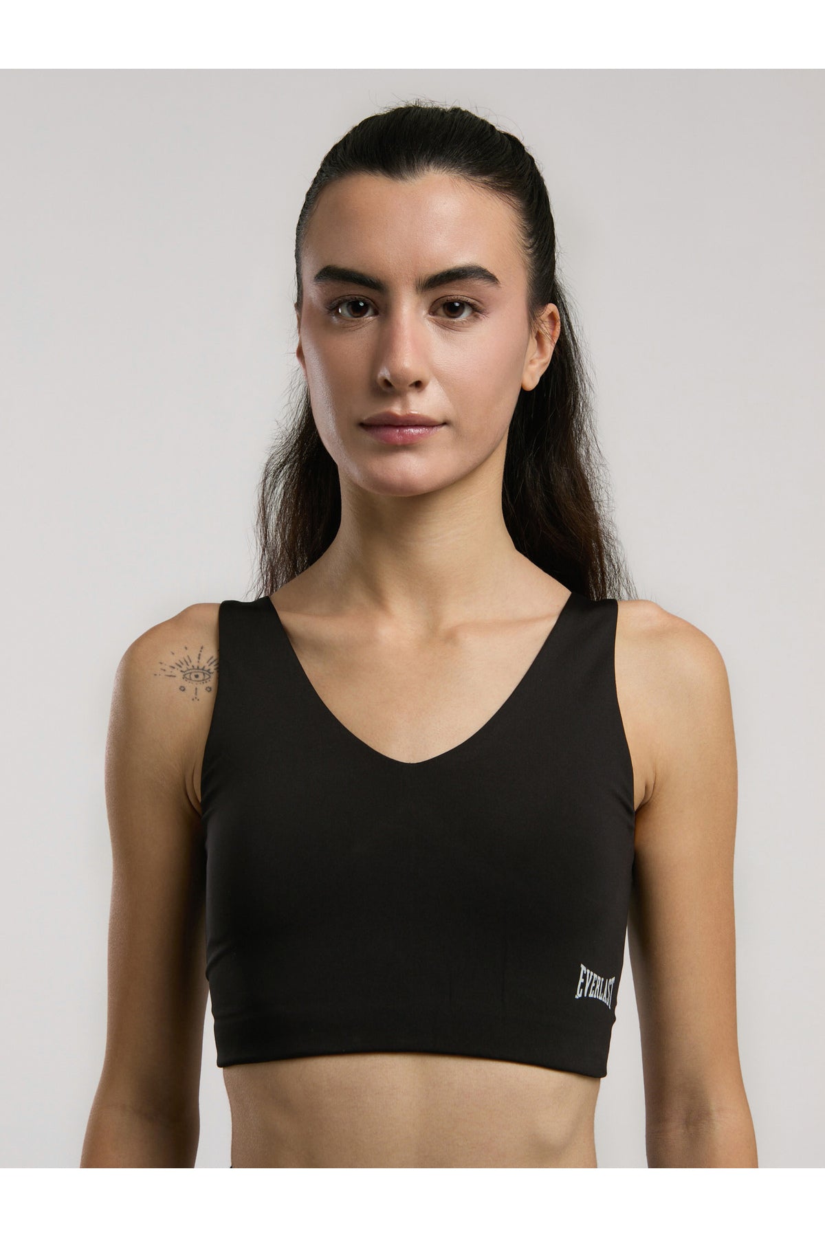 Everlast Bustiera pentru atrenament, cu sustinere si imprimeu cu logo