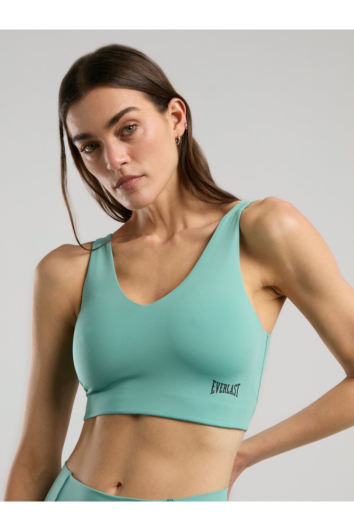 Everlast Bustiera pentru atrenament, cu sustinere si imprimeu cu logo