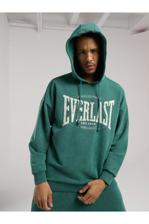 Everlast Hanorac cu gluga si imprimeu cu logo