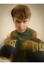 Everlast Maiou de antrenament cu decolteu la baza gatului si imprimeu cu logo