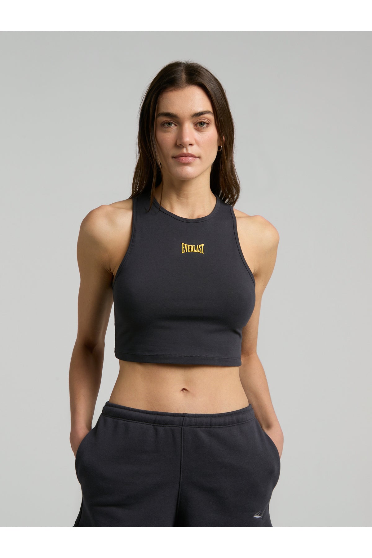 Everlast Maiou de antrenament scurt si imprimeu cu logo